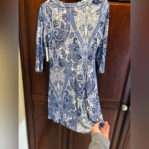 Karen Kane NWT 3/4 Length Sleeve T-Shirt Dress - S - Picture 7 of 8